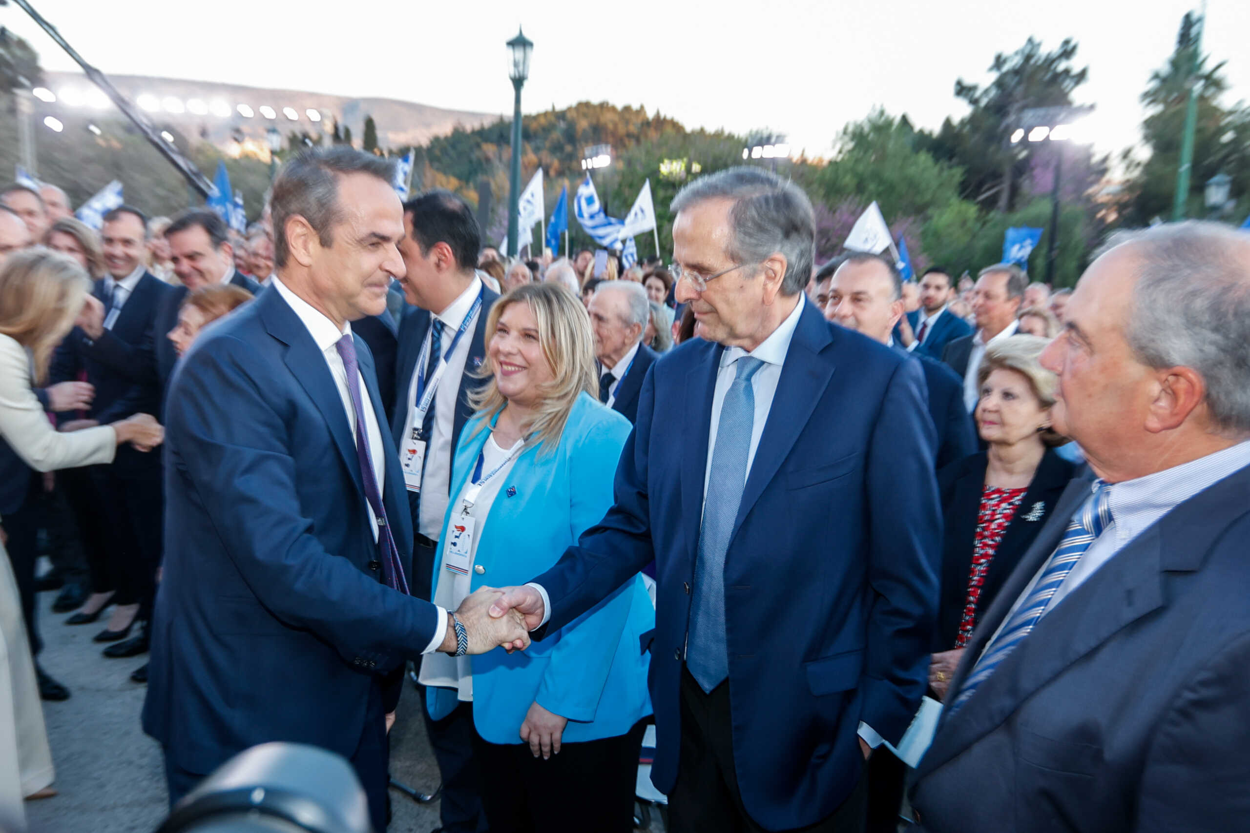 Πρώτη ημέρα εργασιών του 15ου Συνεδρίου της Νέας Δημοκρατίας, στο Ζάππειο Μέγαρο, Παρασκευή 5 Απριλίου 2024. 
(ΓΙΩΡΓΟΣ ΚΟΝΤΑΡΙΝΗΣ