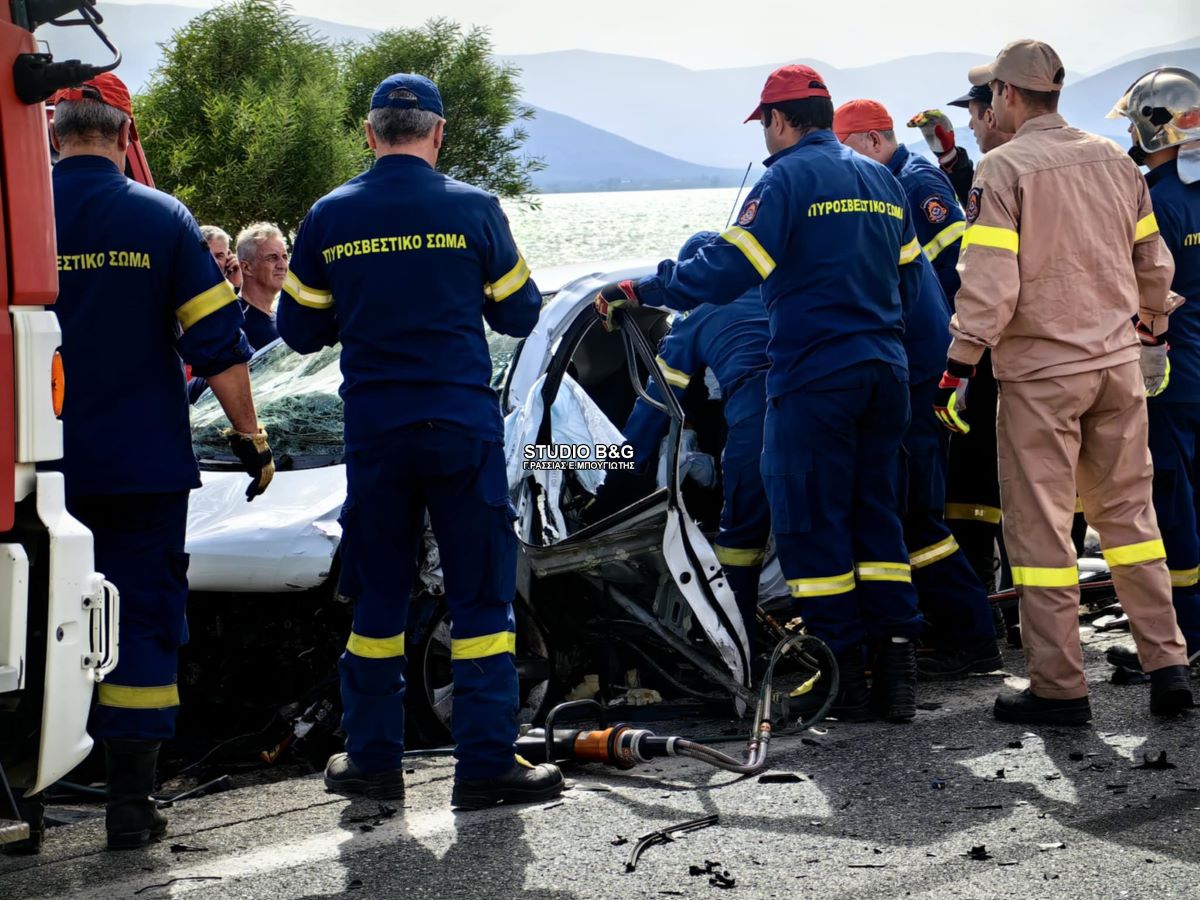 Αργολίδα: Ένας νεκρός και 3 τραυματίες από τροχαίο στη Νέα Κίο