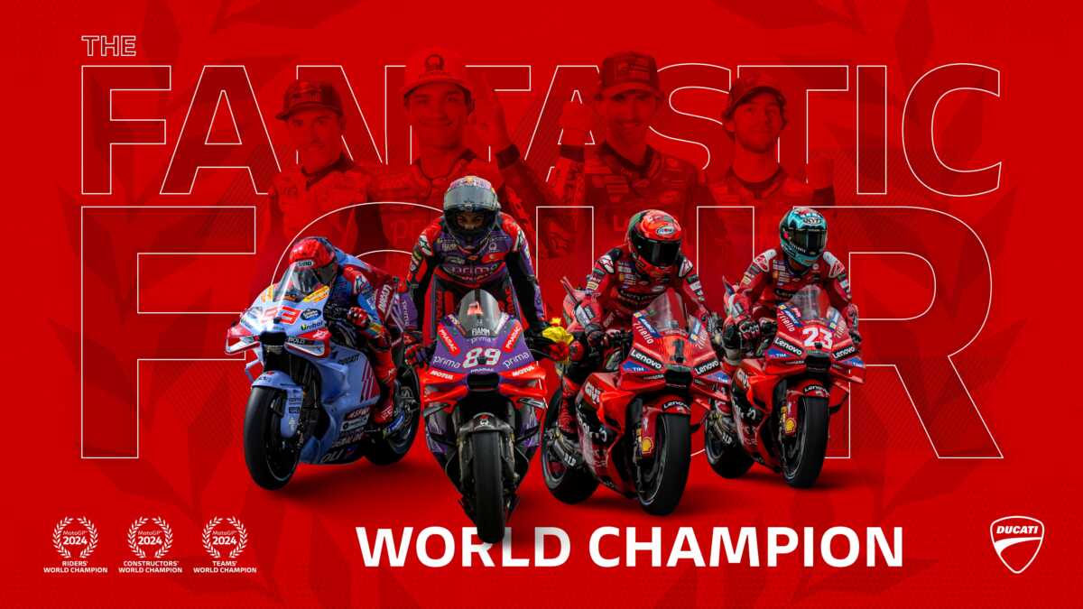 MotoGP: Η Ducati είναι μόνη μη ιαπωνική εταιρεία που κυριαρχεί