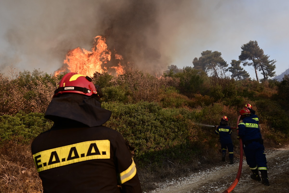 Φωτιά στις Σέρρες στη Νέα Τυρολόη: Μεγάλη κινητοποίηση της Πυροσβεστικής – Τέσσερις συλλήψεις