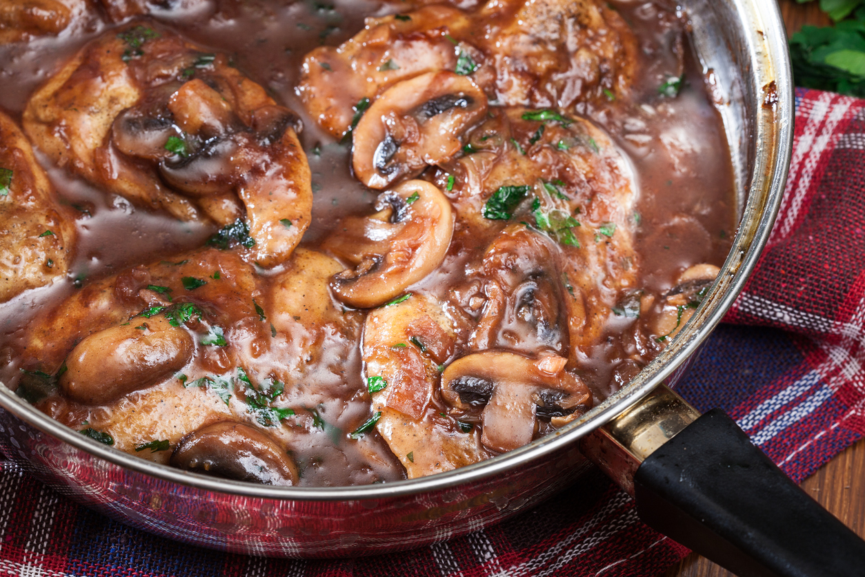 Chicken Marsala: Ίσως η καλύτερη συνταγή για το φιλέτο κοτόπουλου