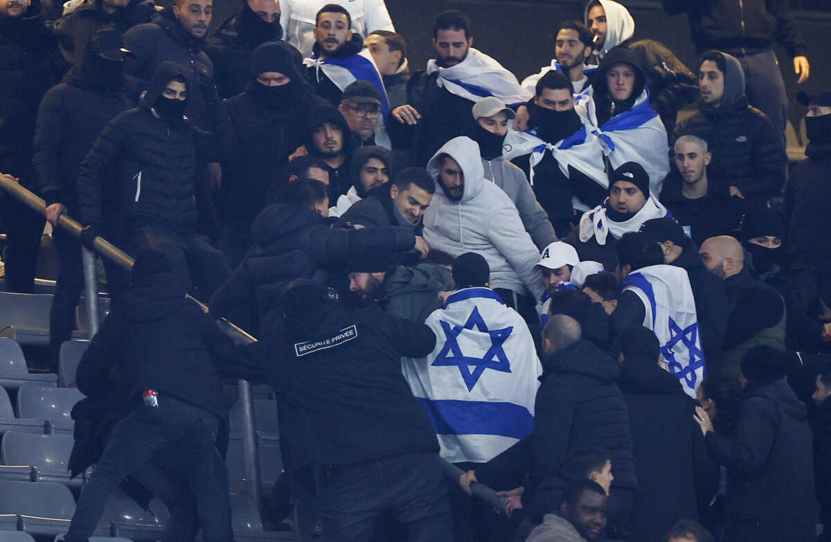 Γαλλία – Ισραήλ: Ξύλο στο «Stade de France» μεταξύ οπαδών