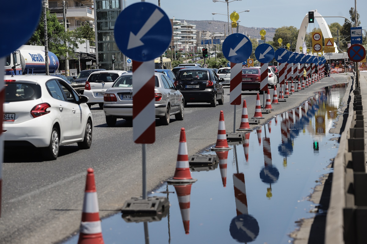 Κυκλοφοριακές ρυθμίσεις λόγω εργασιών στη λεωφόρο Βουλιαγμένης