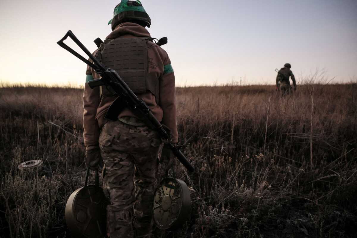 Oleg Petrasiuk/Press Service of the 24th King Danylo Separate Mechanized Brigade of the Ukrainian Armed Forces/Handout via REUTERS ATTENTION EDITORS - THIS IMAGE HAS BEEN SUPPLIED BY A THIRD PARTY. TPX IMAGES OF THE DAY