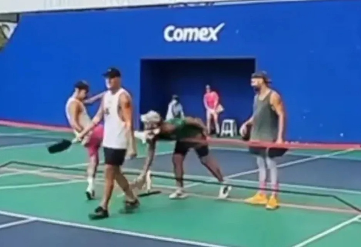 Παίκτης του pickleball κλώτσησε στο πρόσωπο αντίπαλο