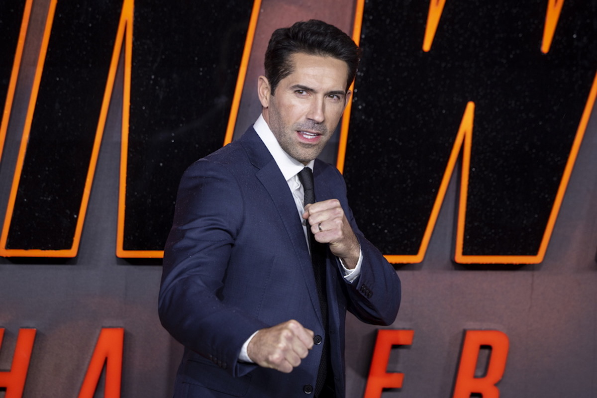 epa10506641 English actor Scott Adkins arrives at the UK Premiere of John Wick Chapter 4 at Cineworld Leicester Square in London, Britain, 06 March 2023.  EPA