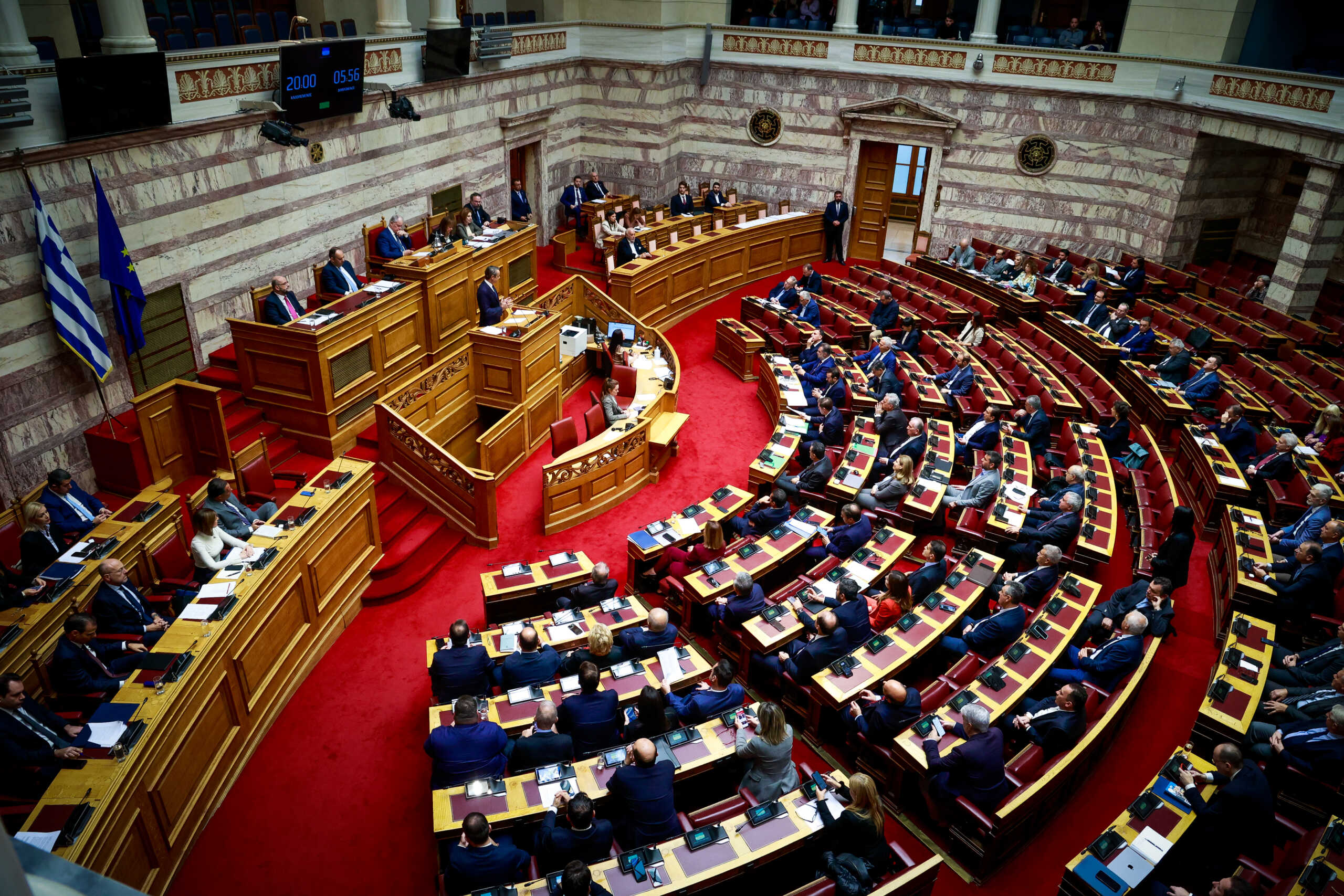 Συζήτηση στην Ολομέλεια της Βουλής, των άρθρων και του συνόλου του σχεδίου νόμου "Αναμόρφωση του θεσμού του Προσωπικού Ιατρού - Σύσταση Πανεπιστημιακών Κέντρων Υγείας και άλλες διατάξεις του Υπουργείου Υγείας", Τρίτη 12 Νοεμβρίου 2024. 
(ΓΙΩΡΓΟΣ ΚΟΝΤΑΡΙΝΗΣ