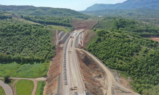 Στο 66,35% η πρόοδος εργασιών στο βόρειο τμήμα του Αυτοκινητοδρόμου Κεντρικής Ελλάδας – Ε65