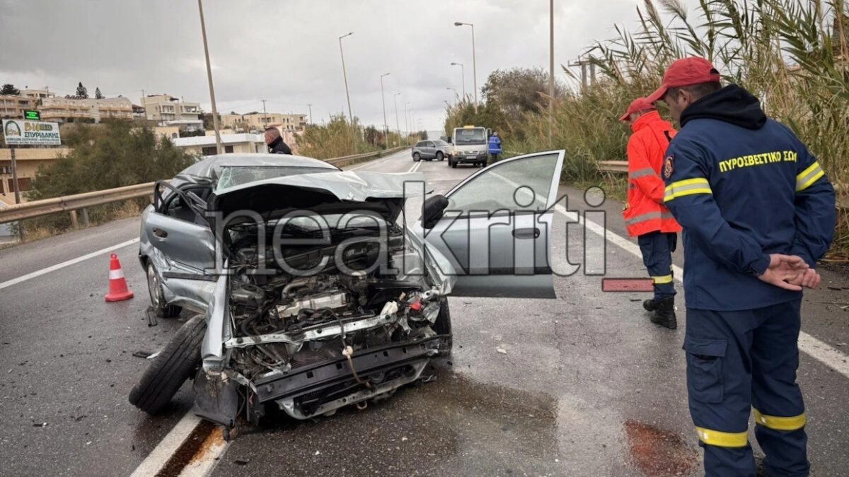 Θανατηφόρο τροχαίο στο Ρέθυμνο: Ένας νεκρός και ένας τραυματίας