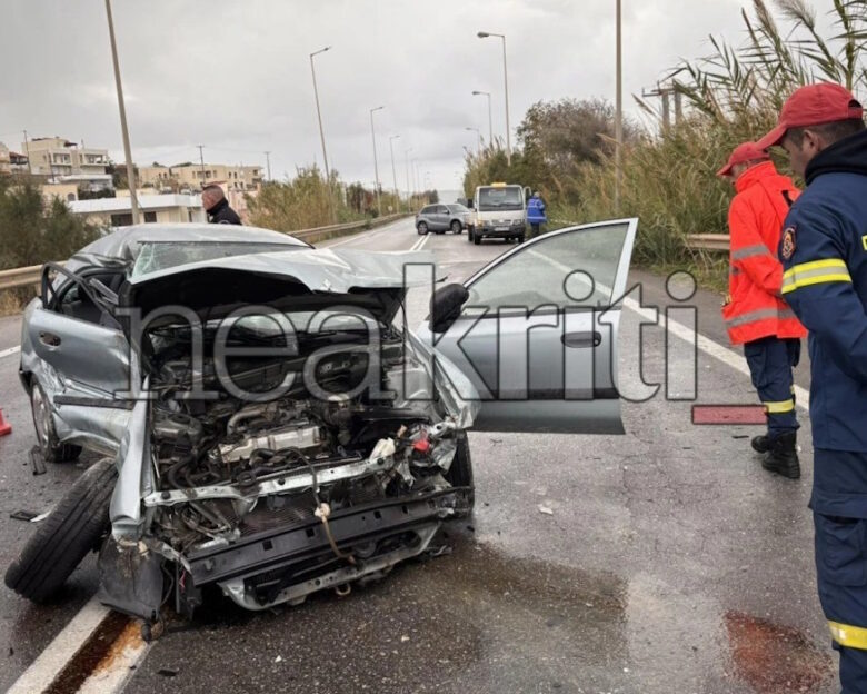 Θανατηφόρο τροχαίο στο Ρέθυμνο: Ένας νεκρός και ένας τραυματίας