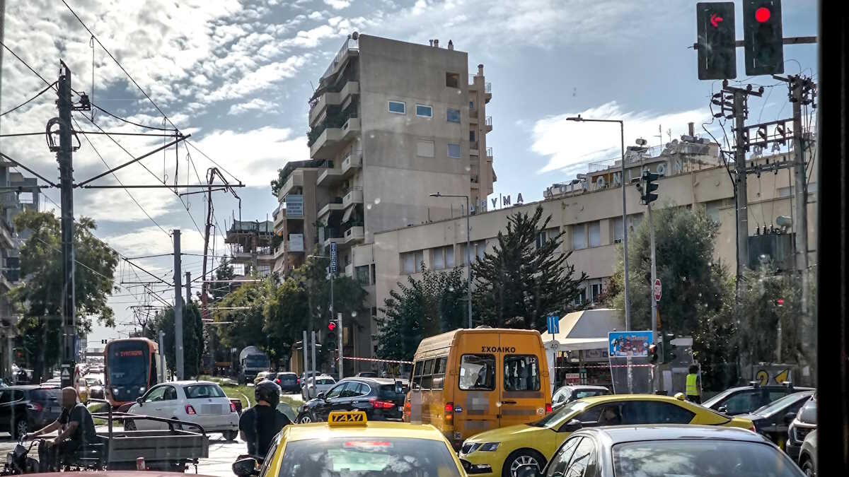 Kυκλοφοριακές ρυθμίσεις στις 11 και 12 Ιανουαρίου στη λεωφόρο Αθηνών