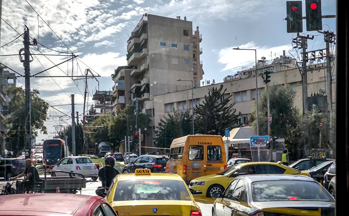 Kυκλοφοριακές ρυθμίσεις στις 11 και 12 Ιανουαρίου στη λεωφόρο Αθηνών