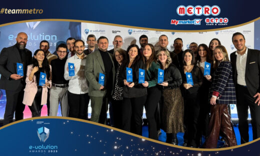 10 διακρίσεις για τα e-shop των METRO Cash & Carry και My market στα e-volution Awards 2025