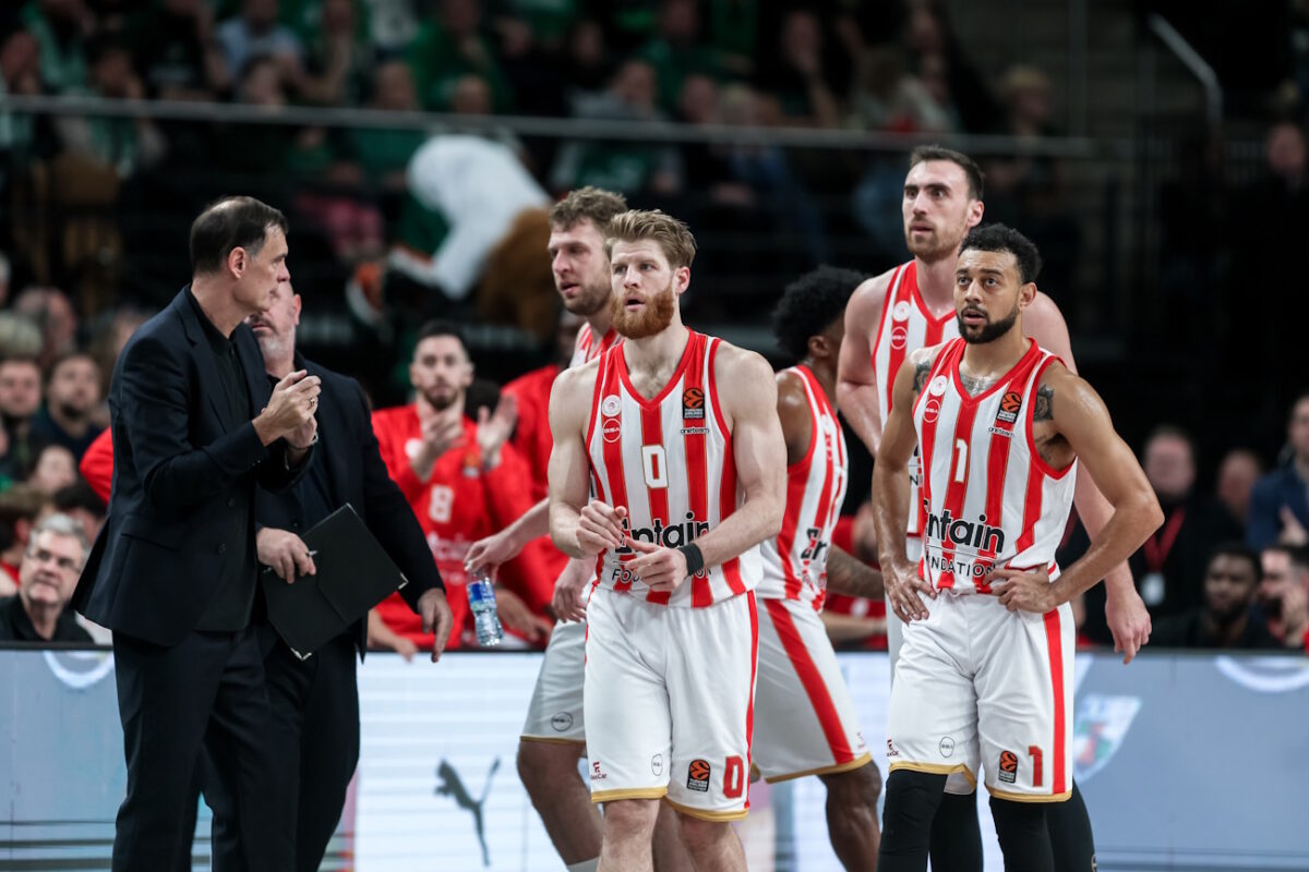 Η βαθμολογία στη Euroleague μετά τη μεγάλη νίκη του Ολυμπιακού επί της Ζαλγκίρις Κάουνας