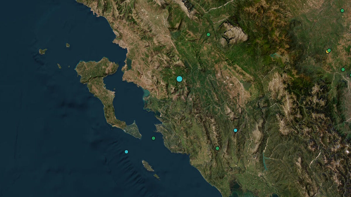 Σεισμός 3,3 Ρίχτερ στη Θεσπρωτία – Κοντά στον Τσαμαντά το επίκεντρο