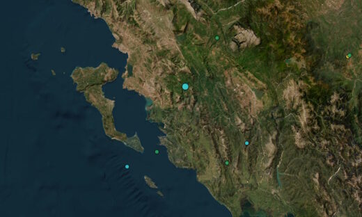 Σεισμός 3,3 Ρίχτερ στη Θεσπρωτία – Κοντά στον Τσαμαντά το επίκεντρο