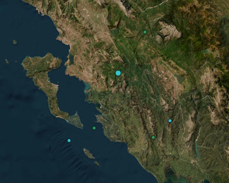 Σεισμός 3,3 Ρίχτερ στη Θεσπρωτία – Κοντά στον Τσαμαντά το επίκεντρο