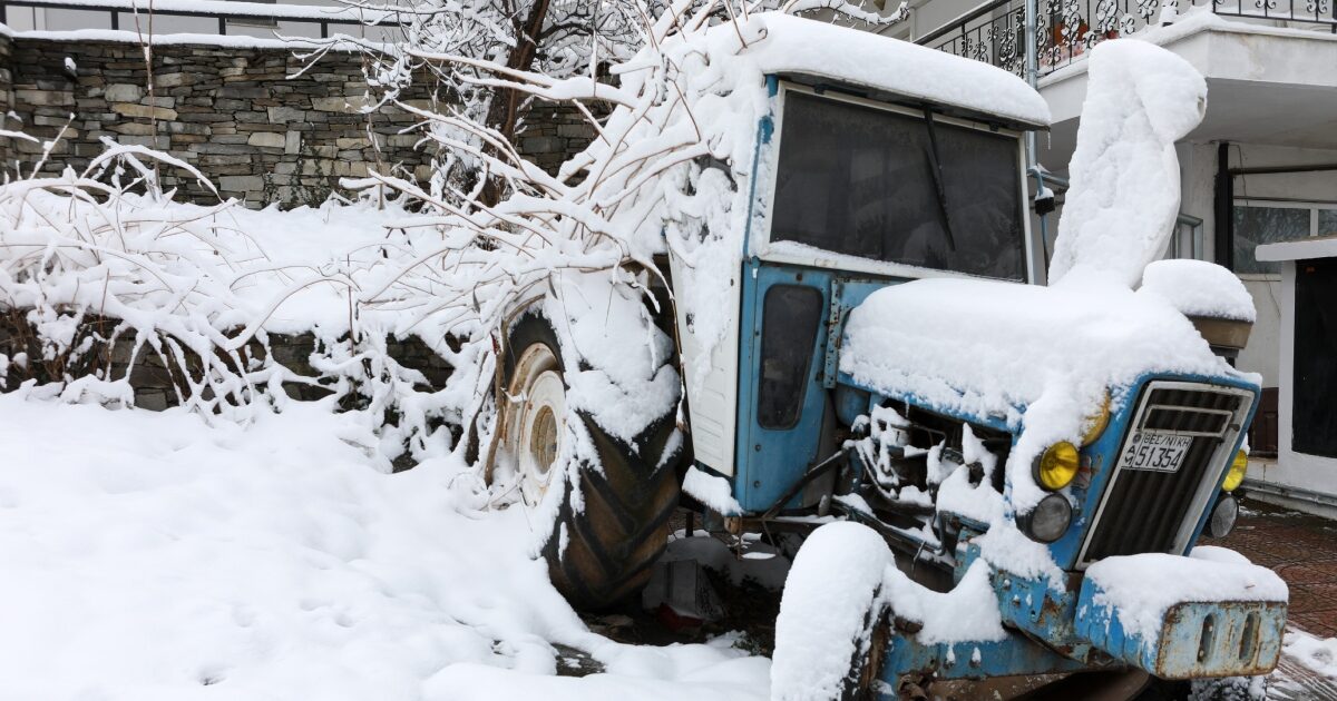 Πυκνά χιόνια σε τουλάχιστον έξι περιοχές- Βροχές και καταιγίδες σχεδόν σε όλη την Ελλάδα