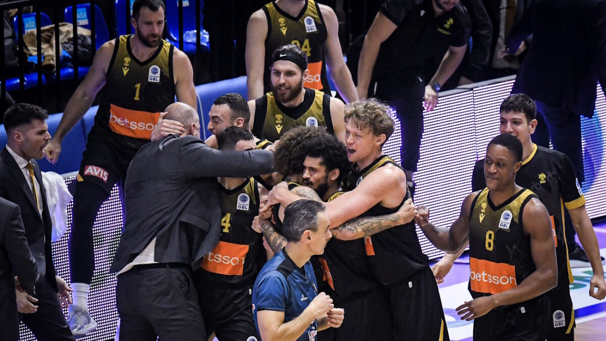 Κολοσσός – ΑΕΚ 85-86: Γκρέι και Χαμπ έφεραν την κιτρινόμαυρη «απόδραση» από τη Ρόδο