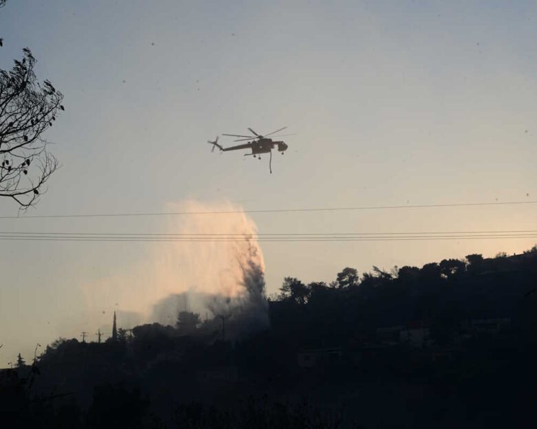 Φωτιά στη Νικόπολη Πρέβεζας – Έφτασε ελικόπτερο από την Αθήνα