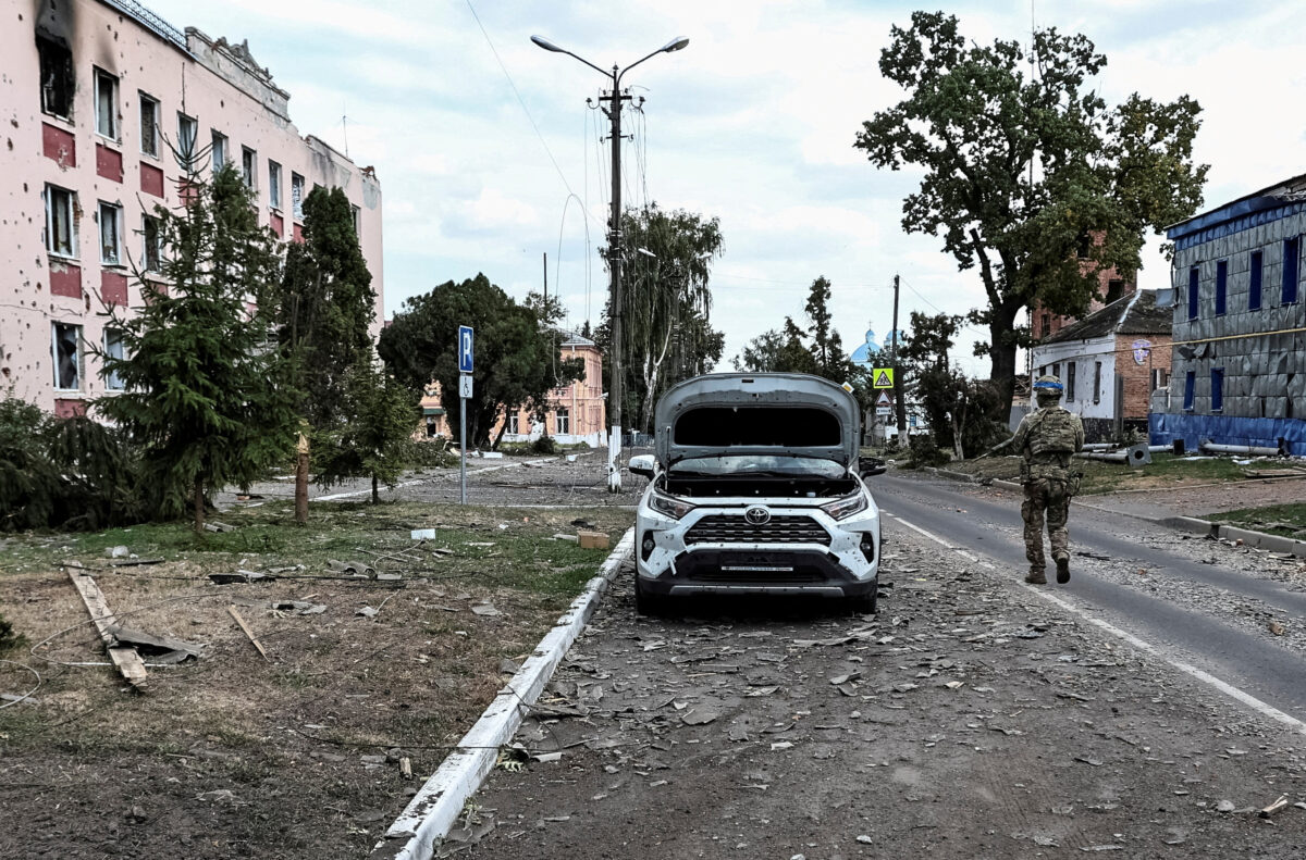 Ρωσική περιφέρεια Κουρσκ - Ουκρανοί στρατιώτες