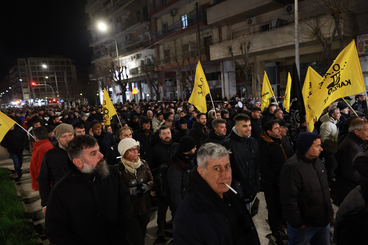 Συλλαλητήριο αγροτών στην Θεσσαλονίκη