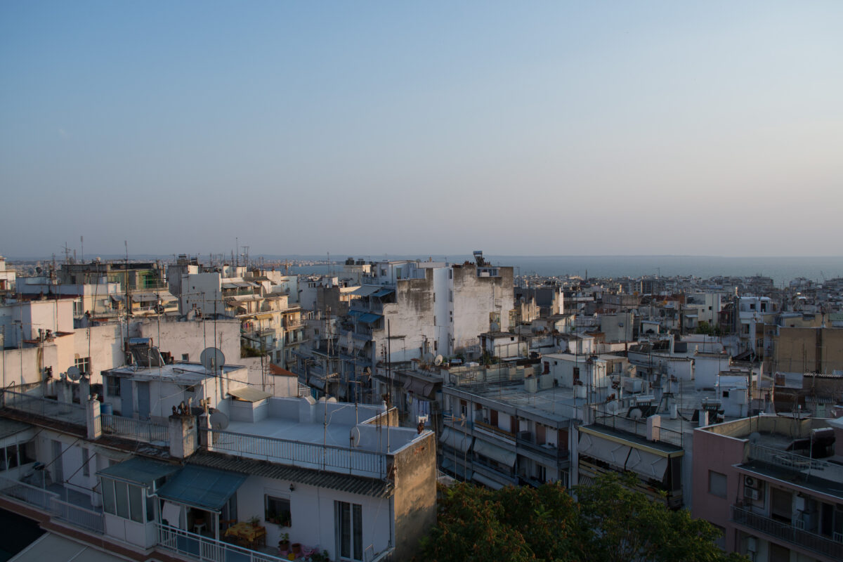 Πολυκατοικίες στην Θεσσαλονίκη