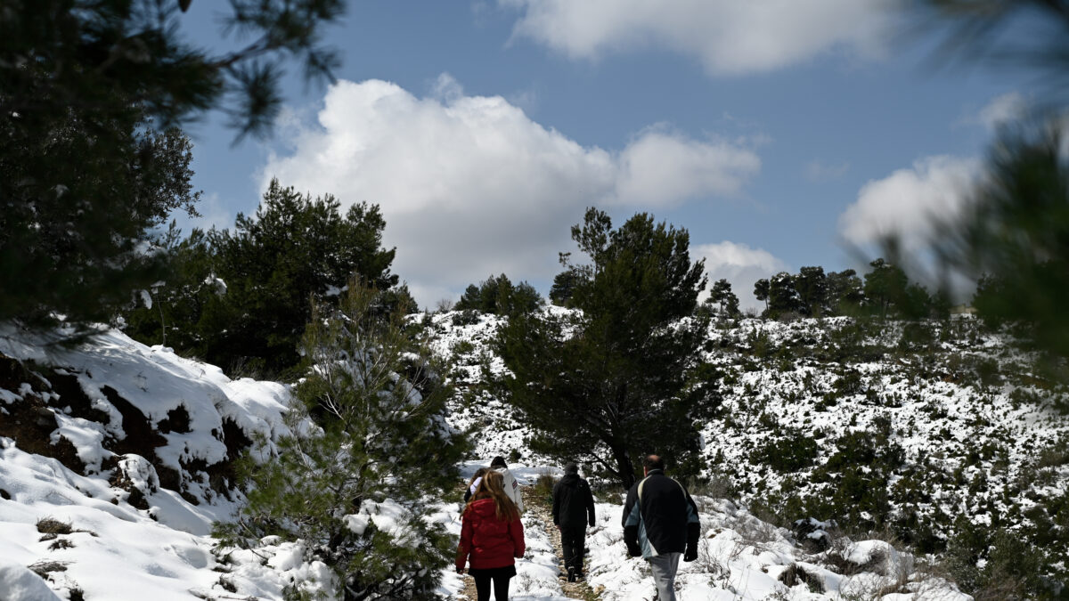 Χιόνια στον Διόνυσο