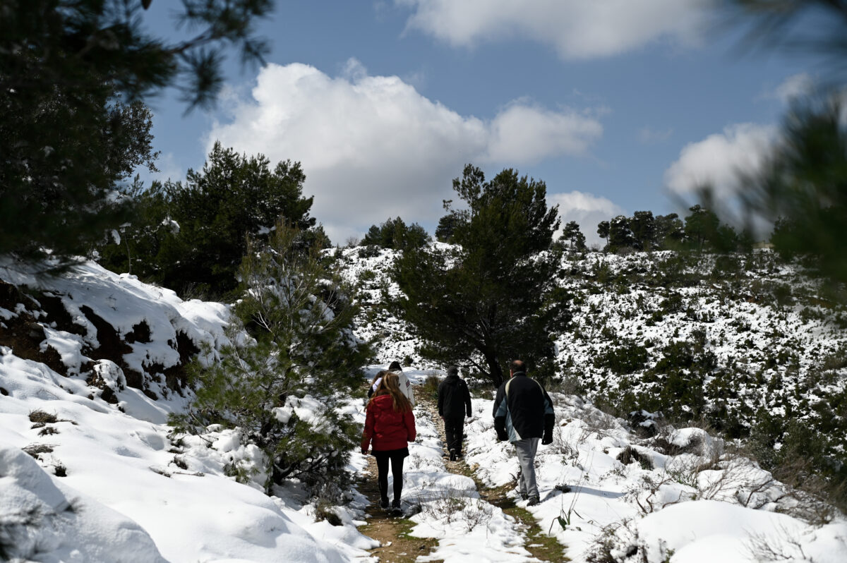 Χιόνια στον Διόνυσο