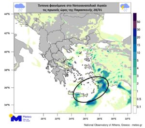 Χάρτης του Meteo