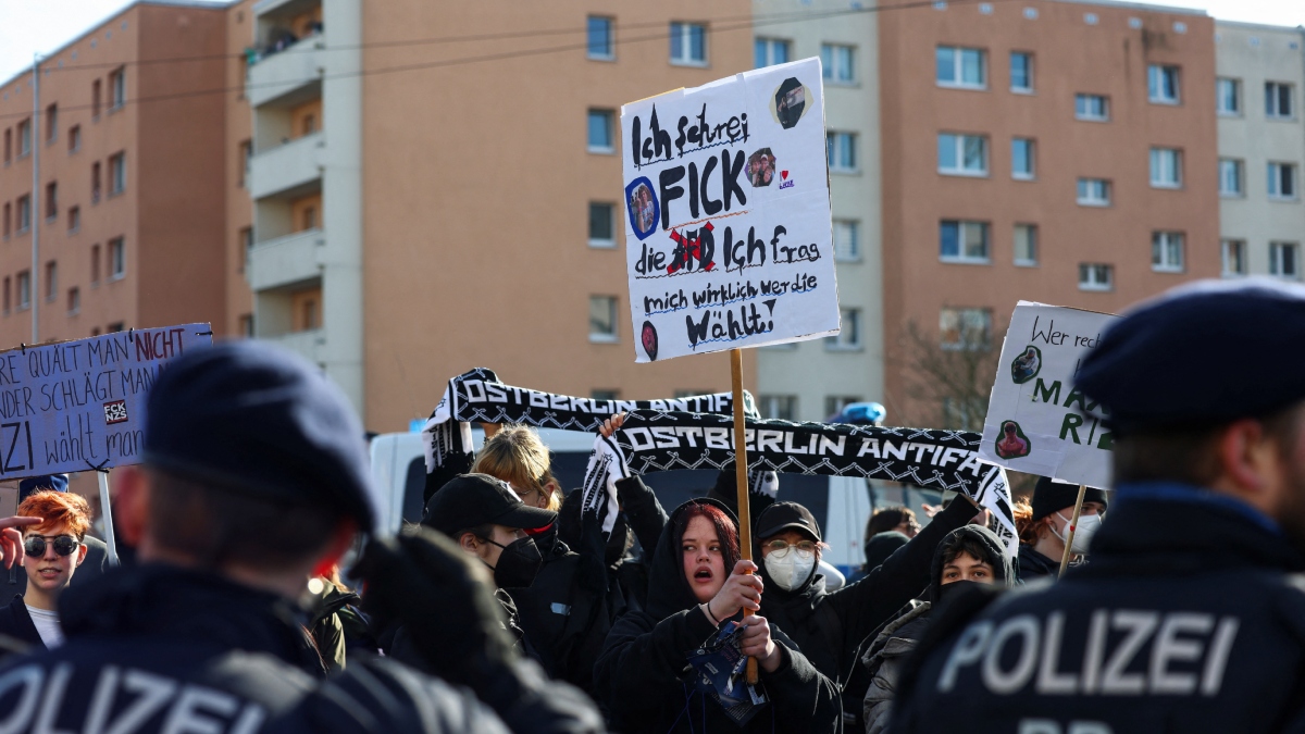 Διαδήλωση στο Βερολίνο κατά του ακροδεξιού κόμματος AfD