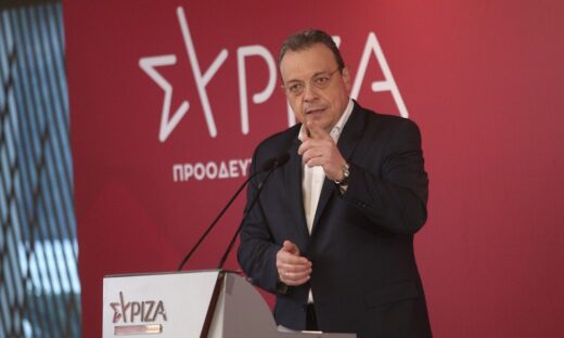 Ο πρόεδρος του ΣΥΡΙΖΑ Σωκράτης Φάμελλος