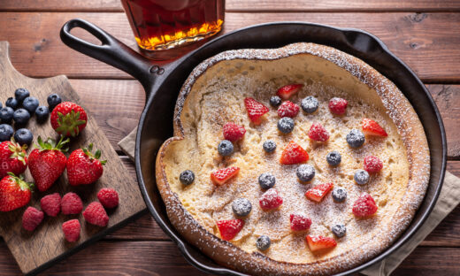 Dutch baby: Αφράτη τηγανίτα