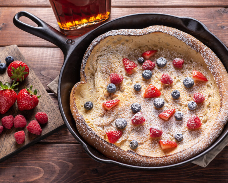 Dutch baby: Αφράτη τηγανίτα