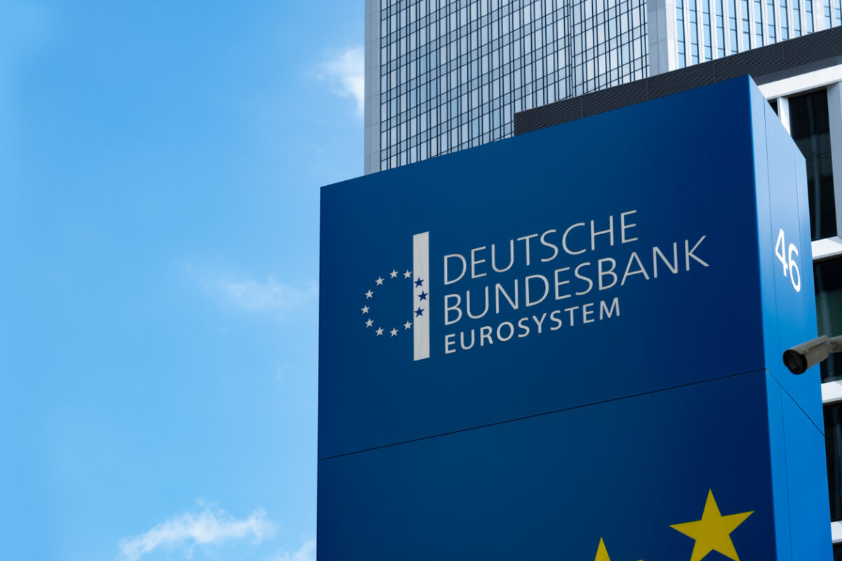 Deutsche Bundesbank Eurosystem, Central Bank Germany in Frankfurt am Main