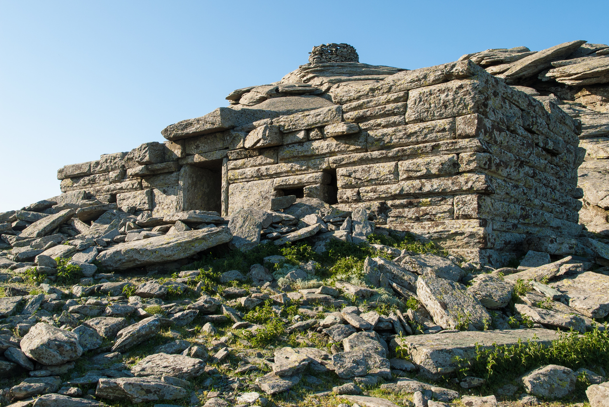 One of the mysterious Dragon houses in Euboea island, Greece