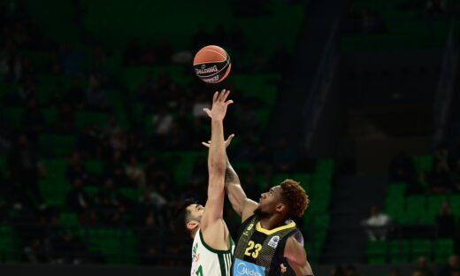 Τζάμπολ σε αγώνα της Basket League