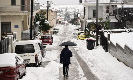 Χιονόπτωση στην Αττική