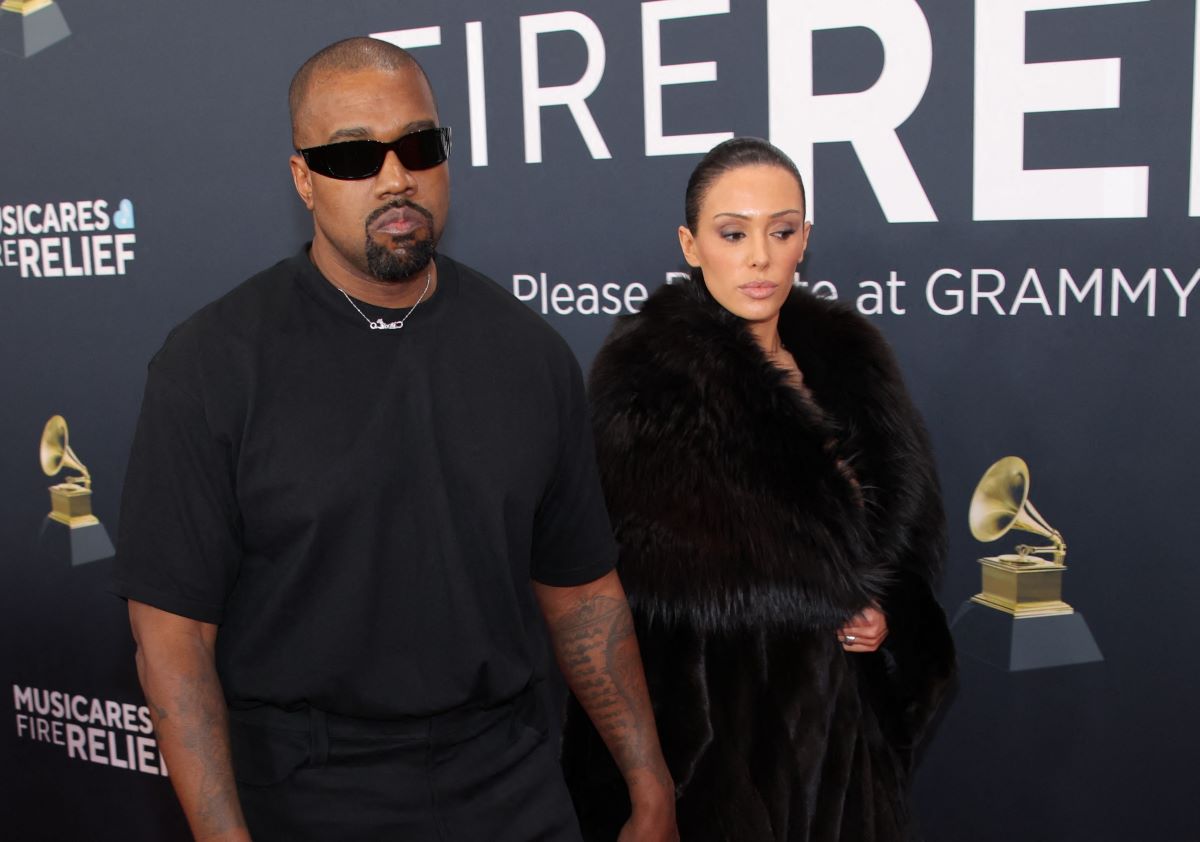 Ο Kanye West με την Bianca Censori