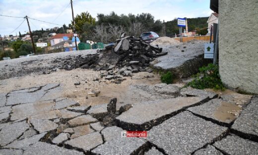 Κεφαλονιά: Εικόνες καταστροφής λόγω της κακοκαιρίας – «Έχουμε φαινόμενα Ιανού» λέει ο δήμαρχος Αργοστολίου