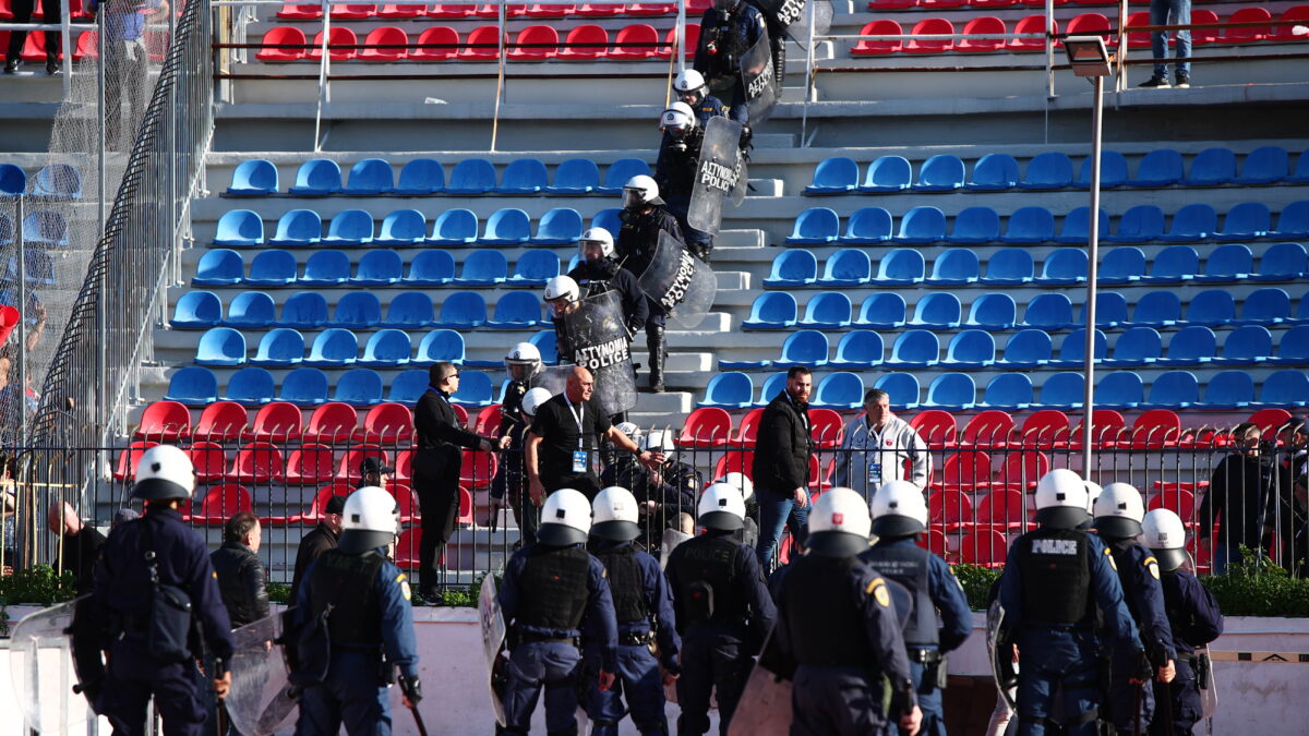 Συνελήφθησαν δύο άτομα για τα επεισόδια στο Πανιώνιος