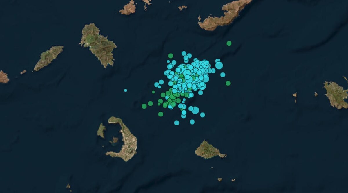 Νέος ισχυρός σεισμός 4,8 Ρίχτερ στην Αμοργό