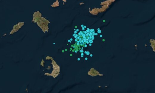 Νέος ισχυρός σεισμός 4,8 Ρίχτερ στην Αμοργό