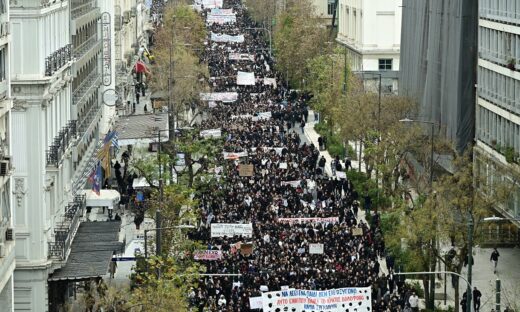 Συλλαλητήριο για την τραγωδία στα Τέμπη