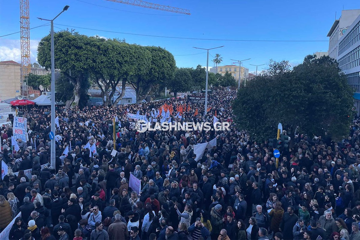 Μεγάλη η συμμετοχή και στα Χανιά 