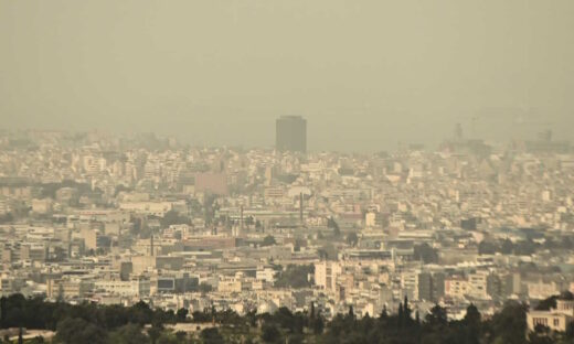 Η αφρικανική σκόνη πάνω από την Αθήνα