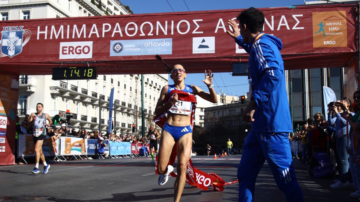 Ο Λούκα Ντράγκος Ποπ και η Αναστασία Μαρινάκου θριάμβευσαν στον 13ο Ημιμαραθώνιο της Αθήνας