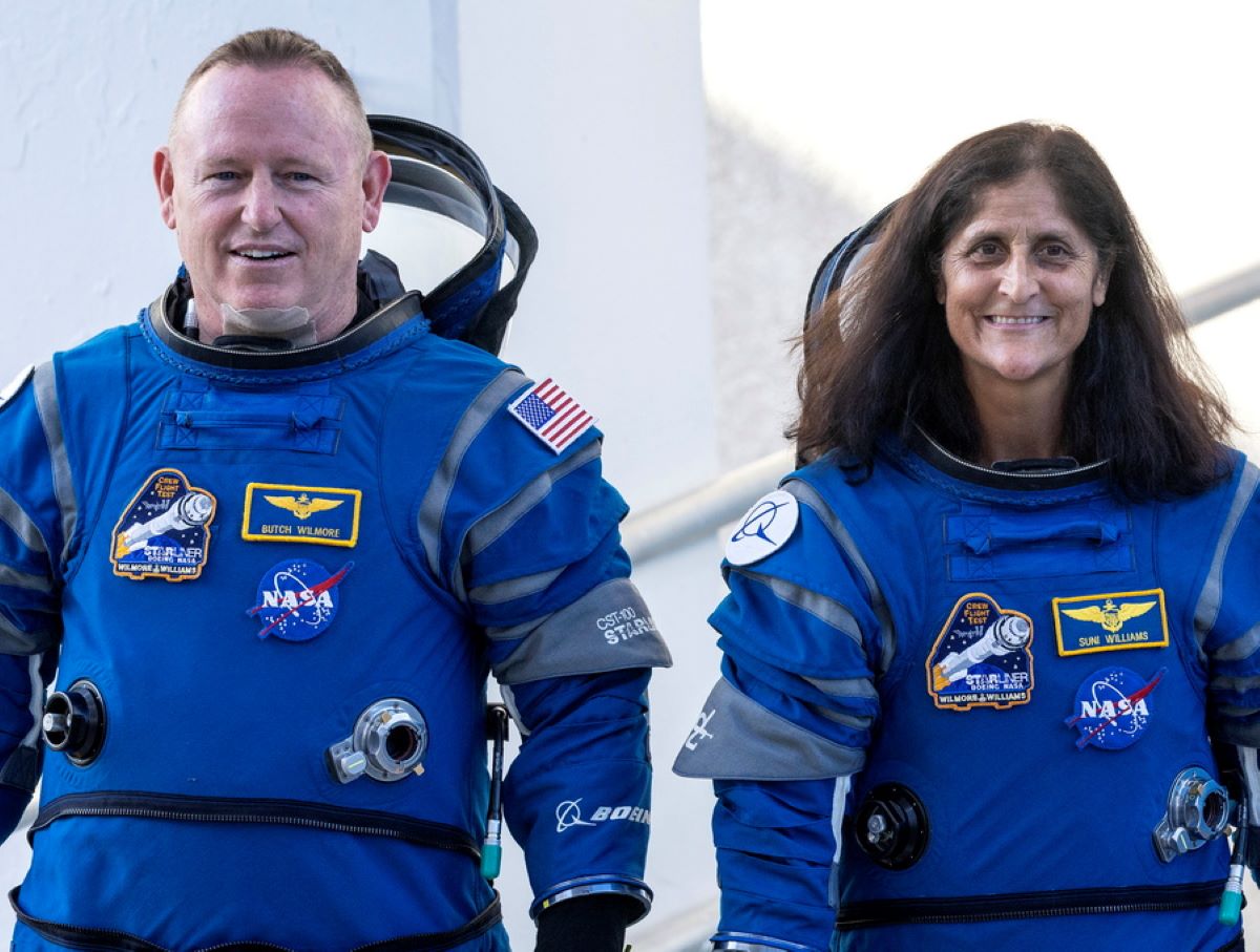 Οι αστροναύτες της NASA Butch Wilmore και Suni Williams