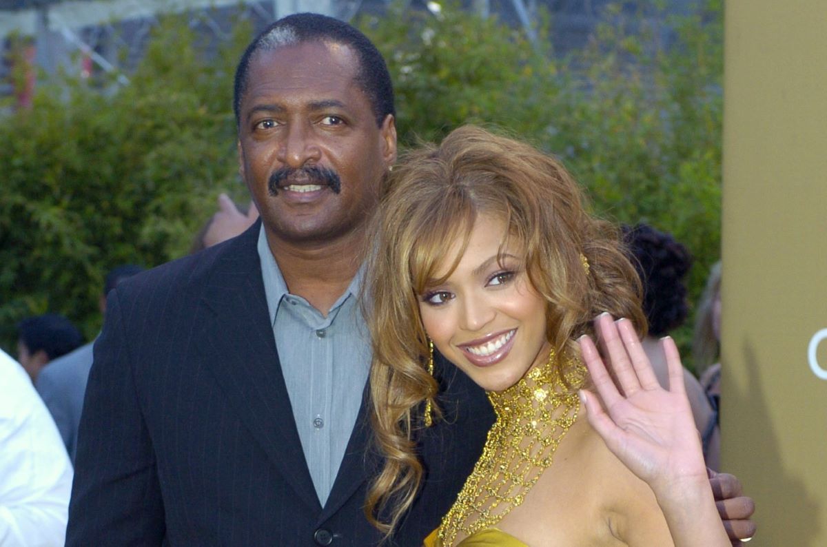 Η Beyonce με τον πατέρα της Mathew Knowles