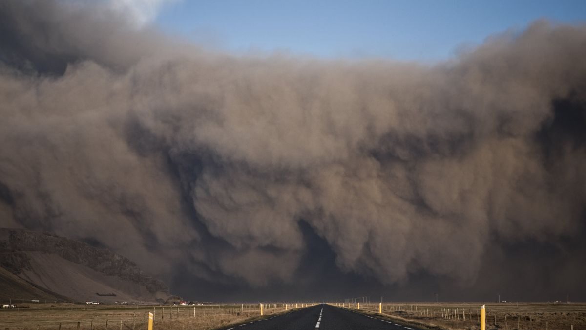 Έκρηξη ηφαιστείου Eyjafjallajokull στην Ισλανδία